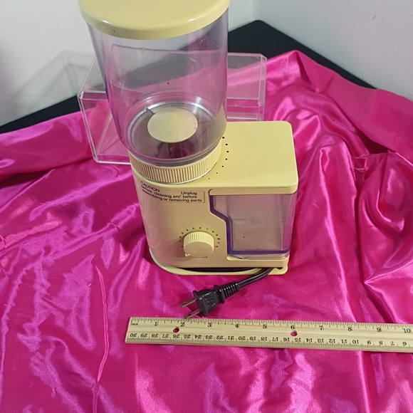 Vintage Braun 4045 Aromatic Burr Coffee Grinder Works Great Tested. - Picture 12 of 12